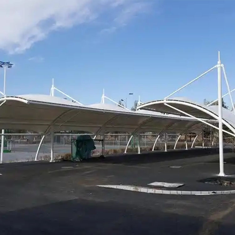 松原膜结构电动车棚