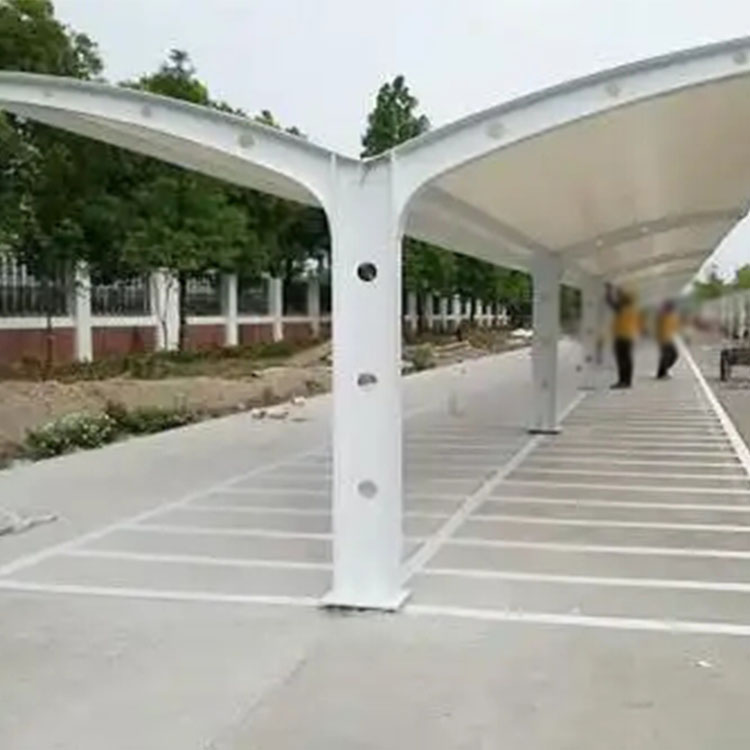 松原膜结构电动车棚