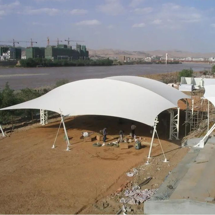 松原膜结构汽车棚